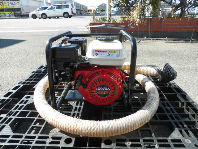 ホンダ ４サイクルエンジンポンプ 農機具 買い取り致しました！岐阜 大垣 買取専門店 高価買取