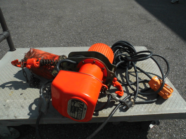 象印 電動チェーンブロック 工具買取致しました。岐阜 大垣 買取専門店 高価買取