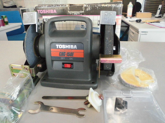 東芝 刃物グラインダ 工具買取致しました。岐阜 大垣 買取専門店 高価買取