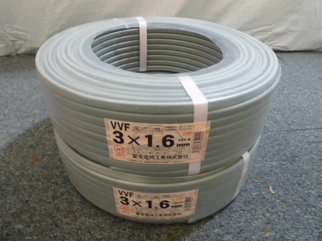 VVFケーブル 建築資材買取致しました。岐阜 大垣 買取専門店 高価買取