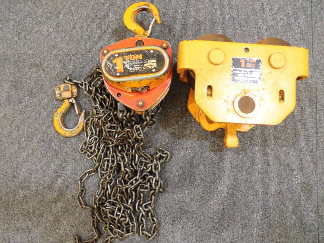 キトー チェーンブロック 工具買取致しました。岐阜 大垣 買取専門店 高価買取 リサイ