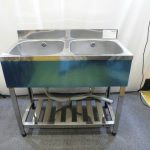 アズマ 2層シンク 厨房機器買取致しました。岐阜 大垣 買取専門店 高価買取 リサイ