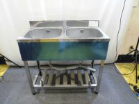 アズマ 2層シンク 厨房機器買取致しました。岐阜 大垣 買取専門店 高価買取 リサイ