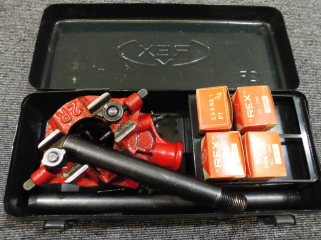 レッキス 手動ねじ切り機 工具高く買取致しました。岐阜 大垣 買取専門店リサイ