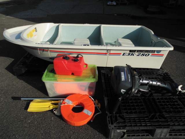 アカシヨット ボート買取致しました。