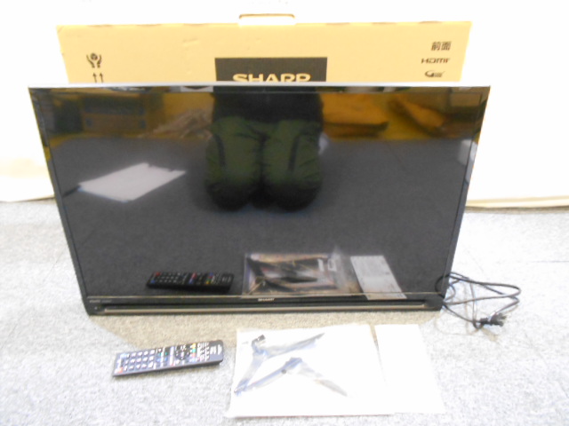 シャープ アクオス テレビ 家電製品買取致しました。