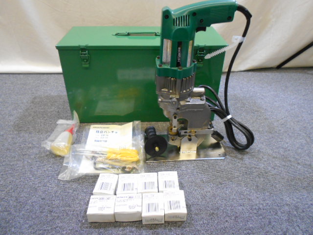 日立 電動パンチャー 工具買取致しました。