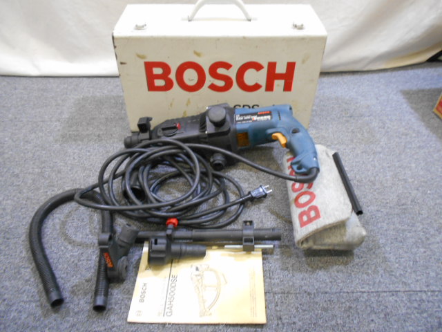 ボッシュ 集塵ハンマードリル 工具買取致しました。