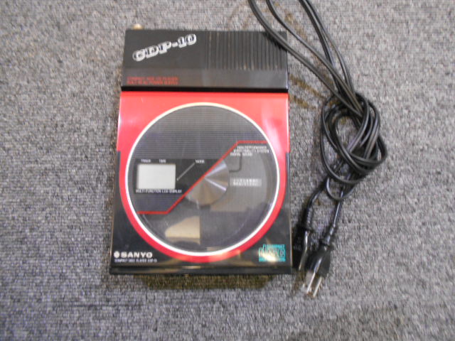 サンヨー CDプレイヤー 家電製品買取致しました。