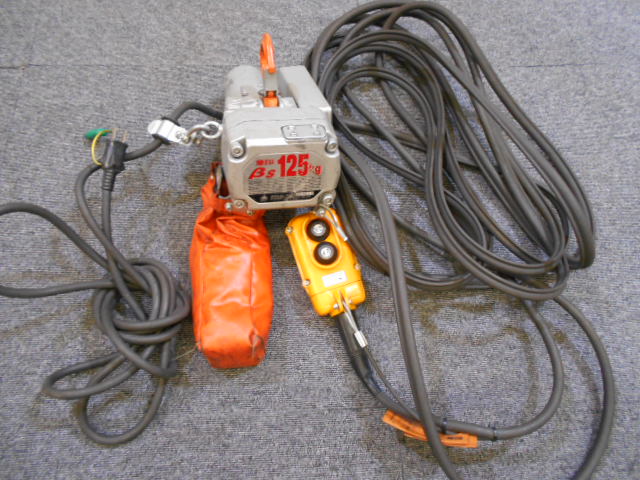 象印 チェーンブロック 工具買取致しました。